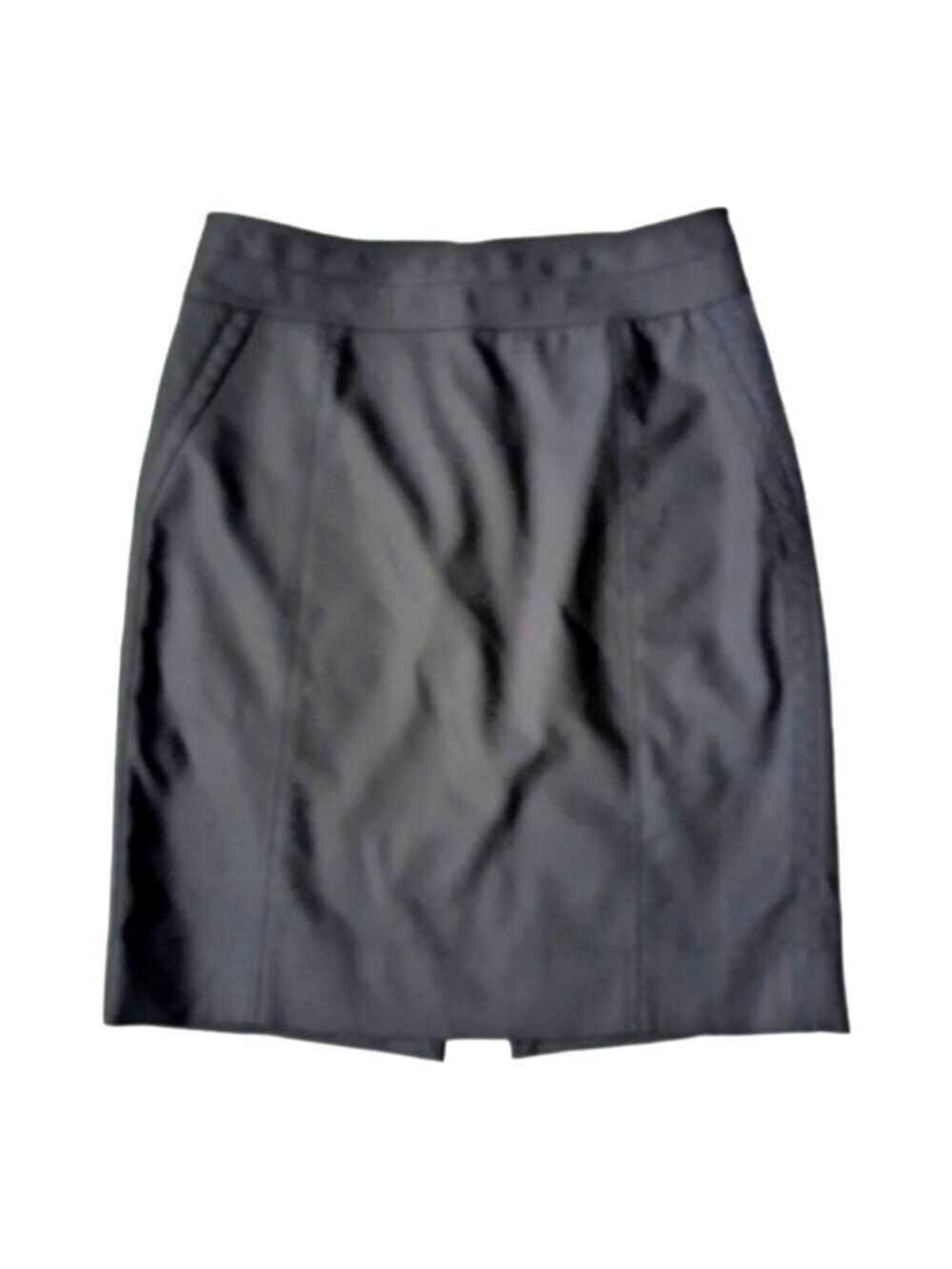 Perfect Form Pencil Skirt Womens Size 6 Black Business Work